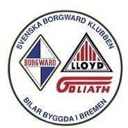 Logotyp för Svenska Borgward Klubben