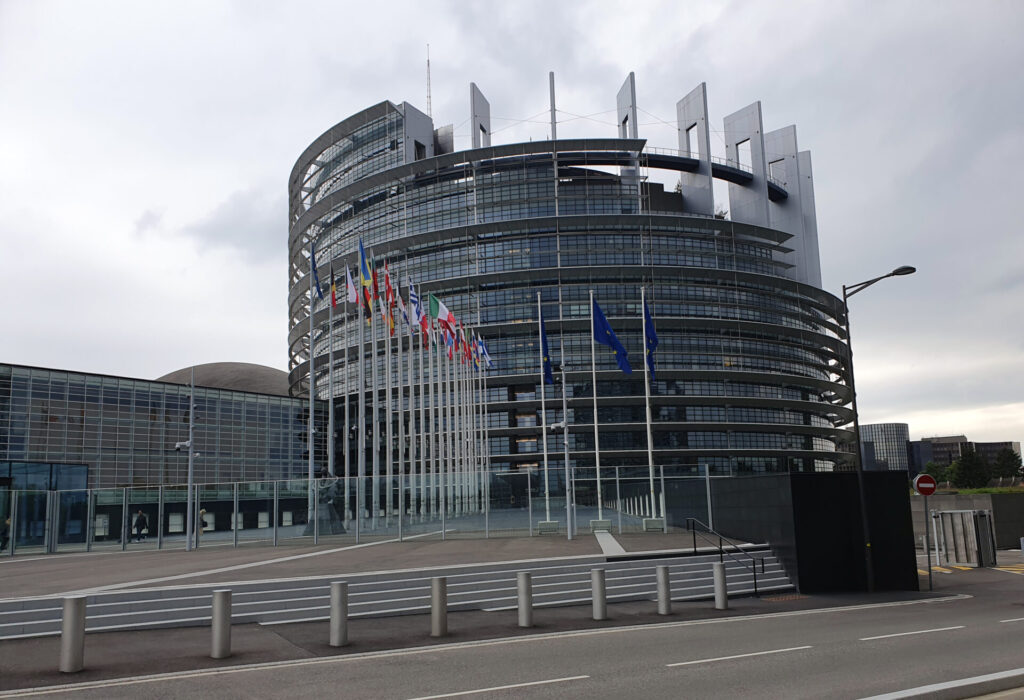 EU-parlamentet i Strasbourg.
